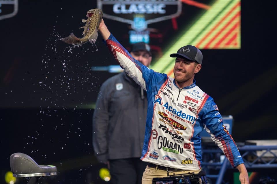 Day 2 Bassmaster Classic WeighIn Anglers Channel