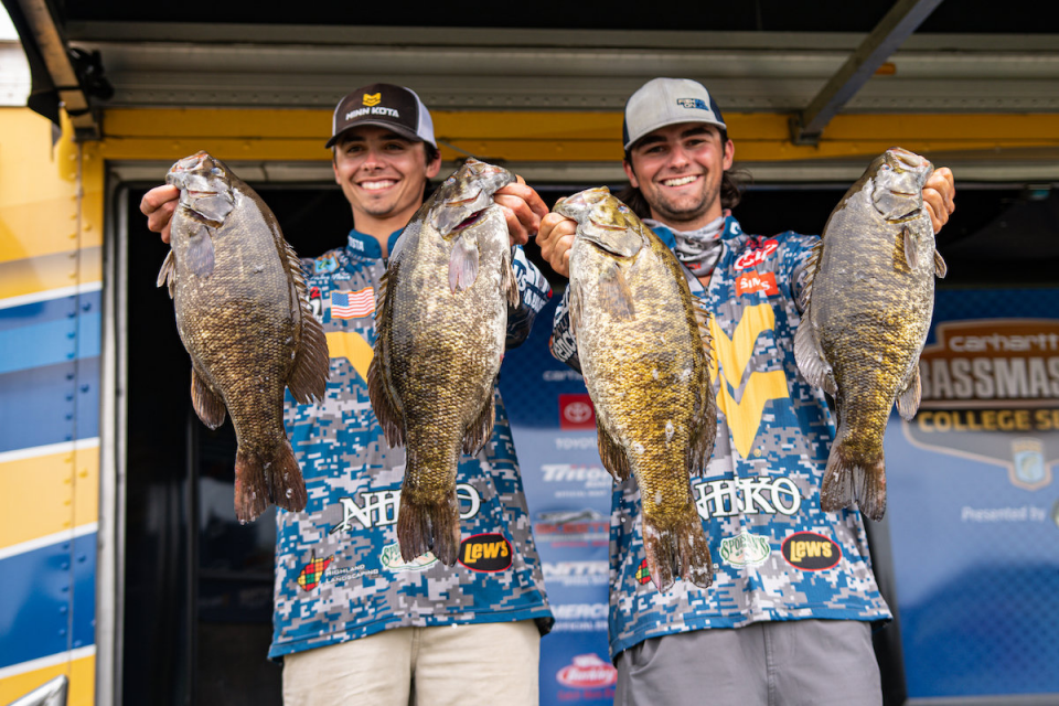 West Virginia Team’s Huge Catch Takes Lead In Bassmaster College Tour