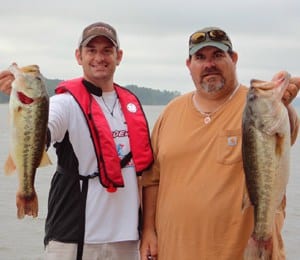 Joe Langley & Brian Fritts had the Big Fish at 7.10 lbs