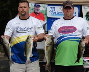 Jeff Vincent & Tim Goss finished in 3rd Place with 13.35 lbs!