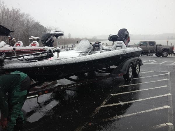2013 CBC Lake Norman Snow Covered BOAT!!