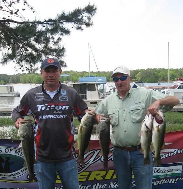 Jimmy Wood and Ken Jones: Solid Bag earns em' 2nd place on Eufaula