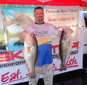 Tim Goss & Jeff Vincent won 1st Big Fish with this NICE 9.26 pounder!