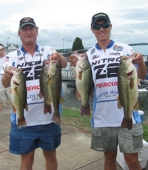 2012 Lee King Benefit Buddy Tournament Champions - Jeff and Paul Aul