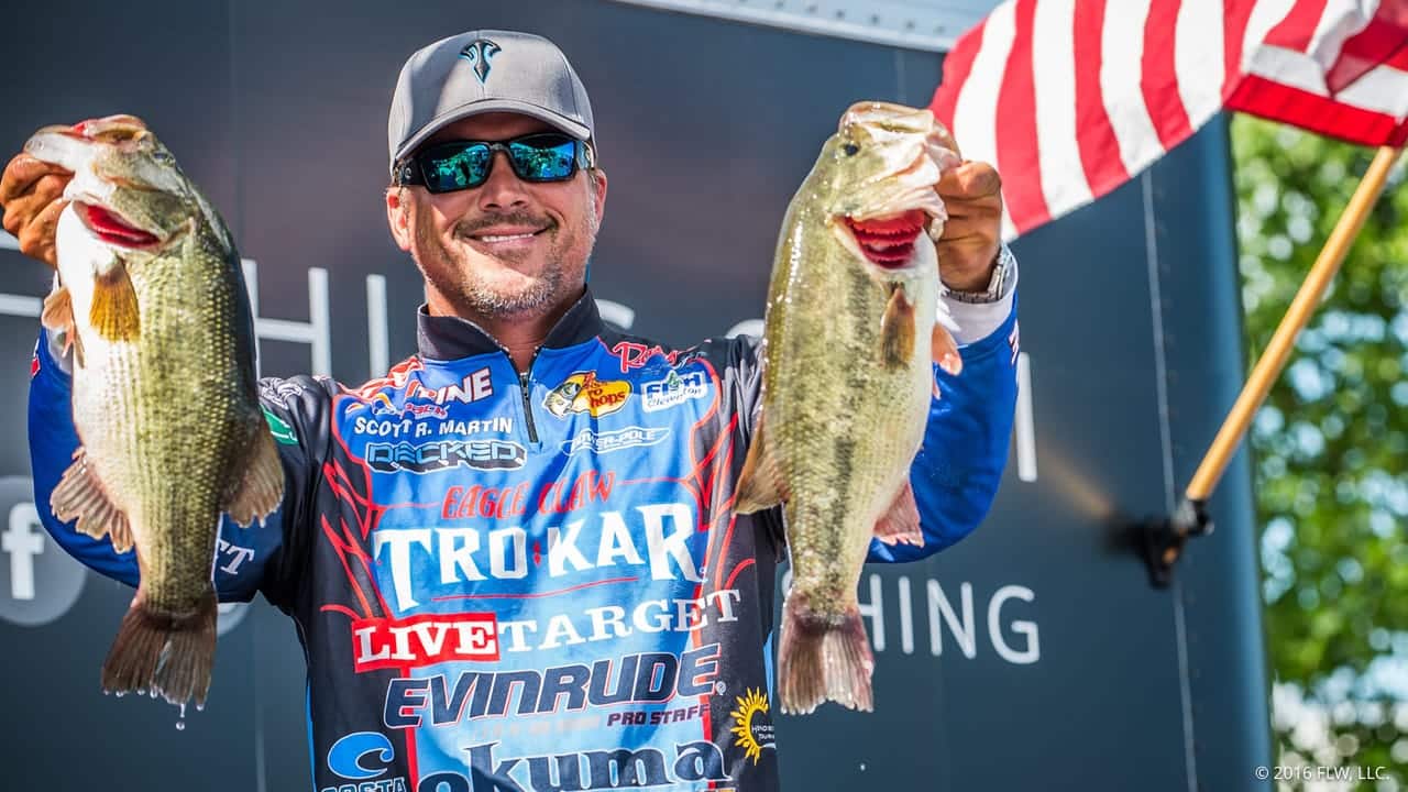 Scott Martin Drops 22 Pounds 5 Ounces On The Scale To Lead Day 1 Of The Flw  Lake Champlain Event – Anglers Channel