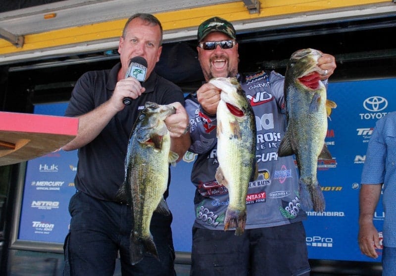 Roumbanis Rambles Into Lead in Bassmaster Open At The Atchafalaya