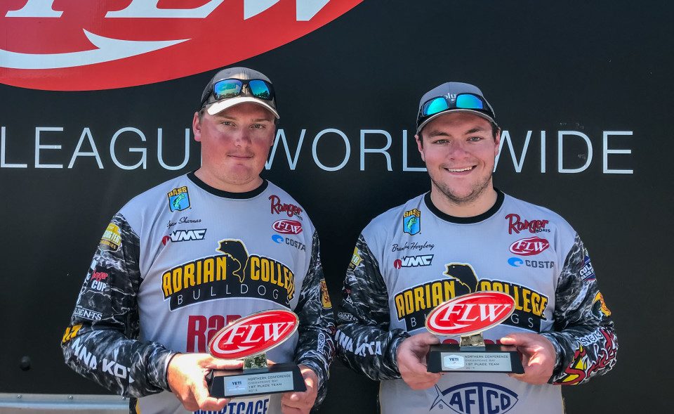 ADRIAN COLLEGE WINS YETI FLW COLLEGE FISHING NORTHERN 