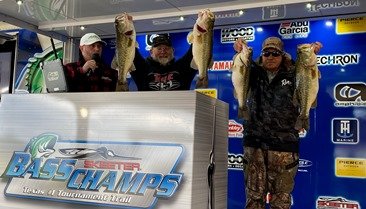 Dawson & Cloide drop over 25 pound limit on scales to Win Bass