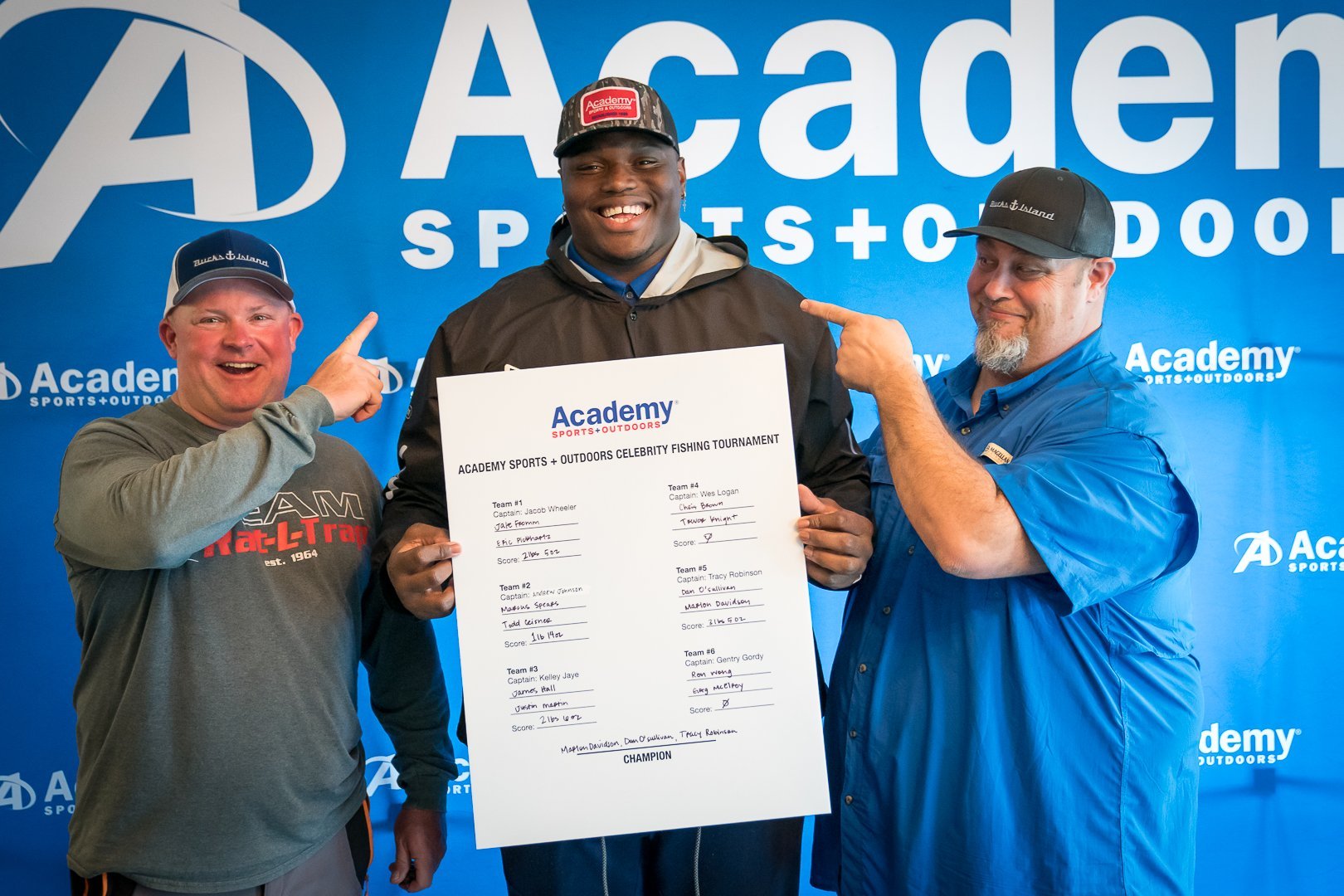 Academy Sports + Outdoors Announces SEC Legend, Marlon Davidson, as Fishing  Tournament Winner – Anglers Channel
