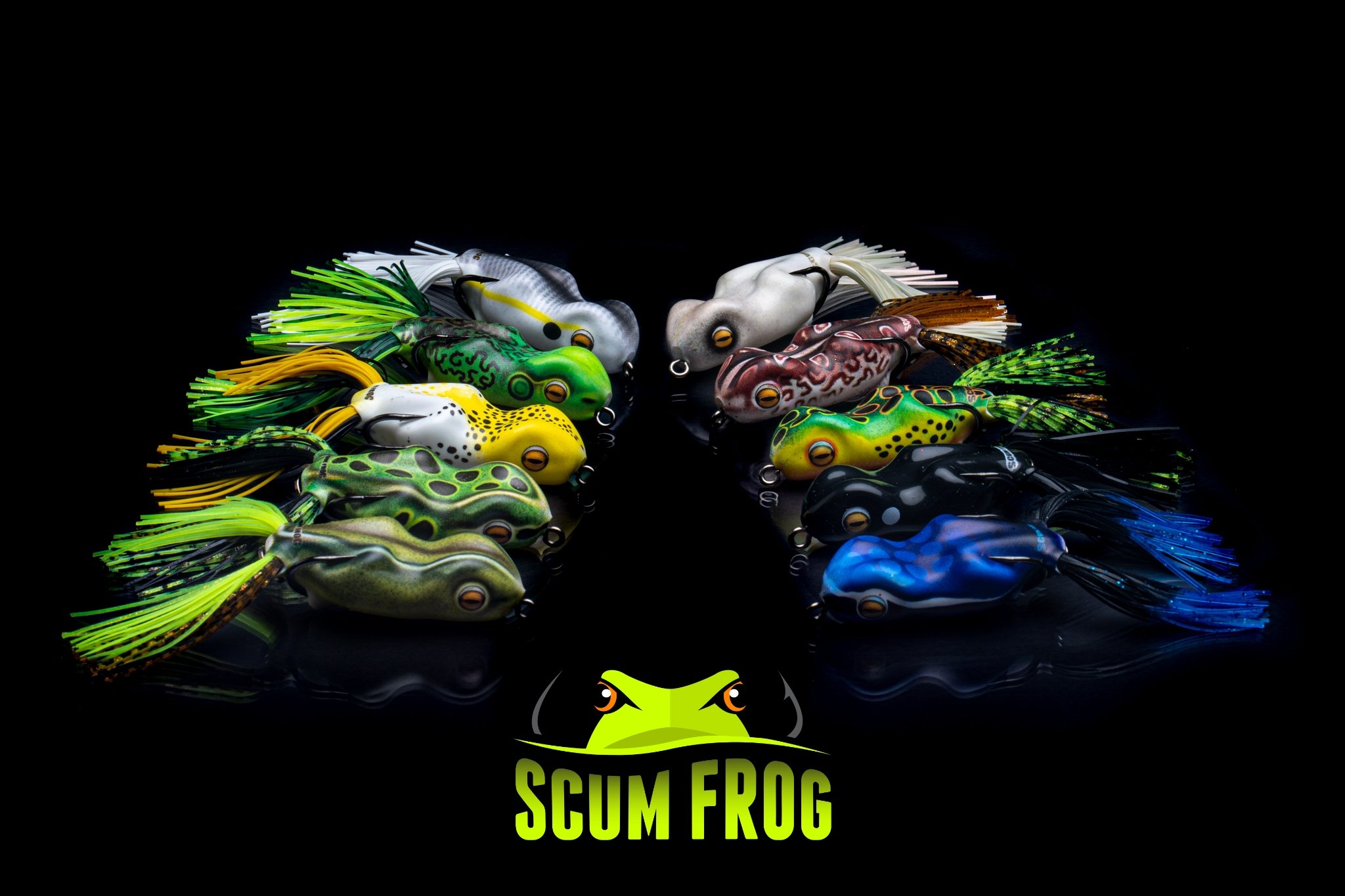 All New Realistic Scum Frog Painted Trophy Series Meets Angler