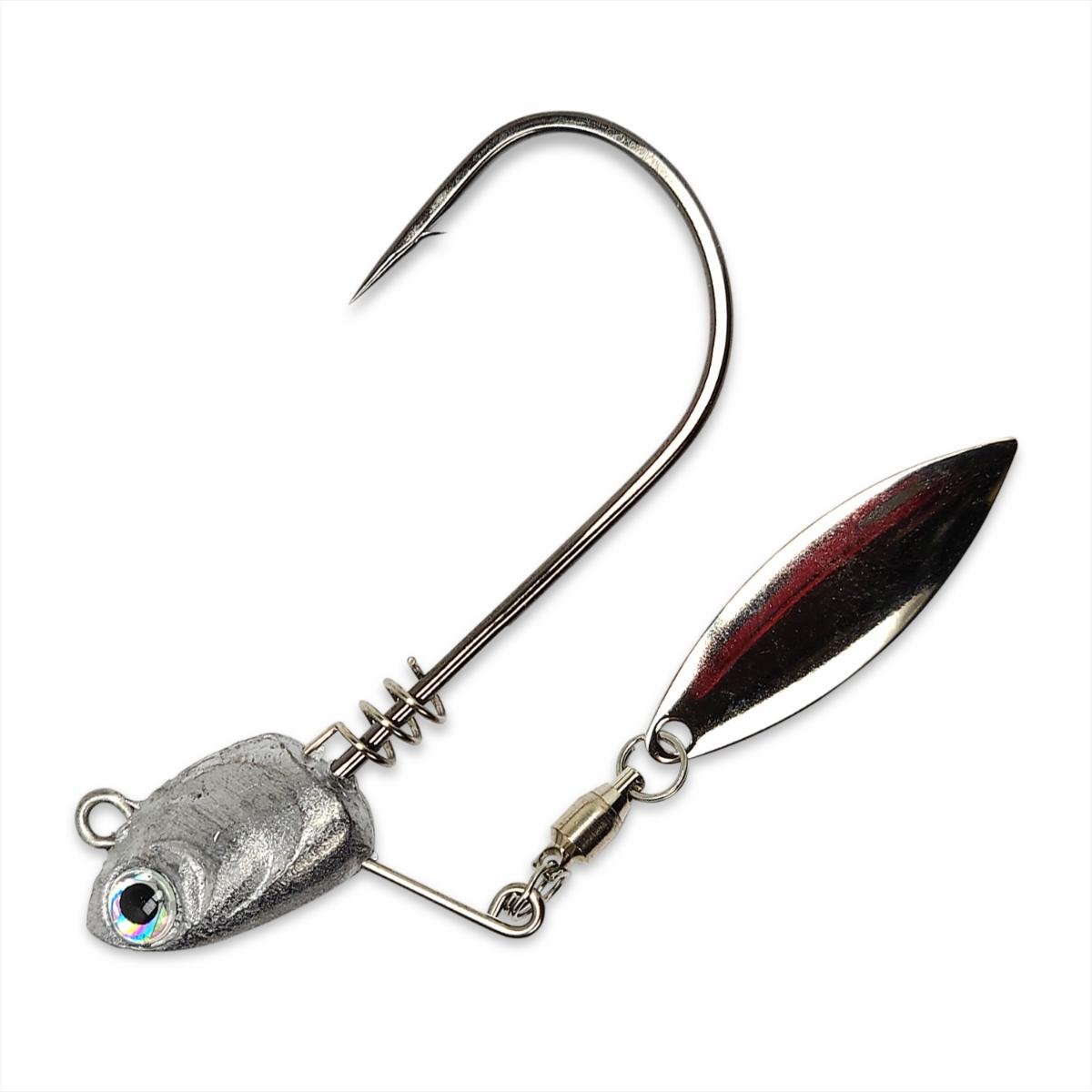 Perfection Lures Sure Hook Up Perfection Lures 3/16 oz Shaky Head Bass Lure  - Black 