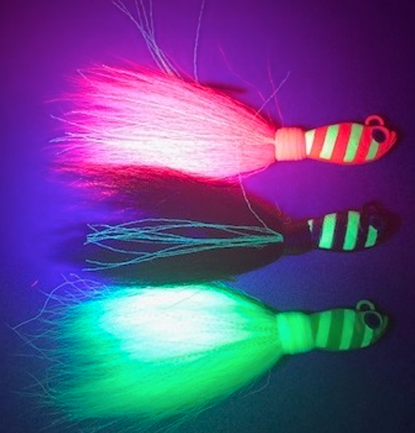 thumbnail image 2 of Spro Bucktail Jig - 3 Oz. - Pink 2 of 10