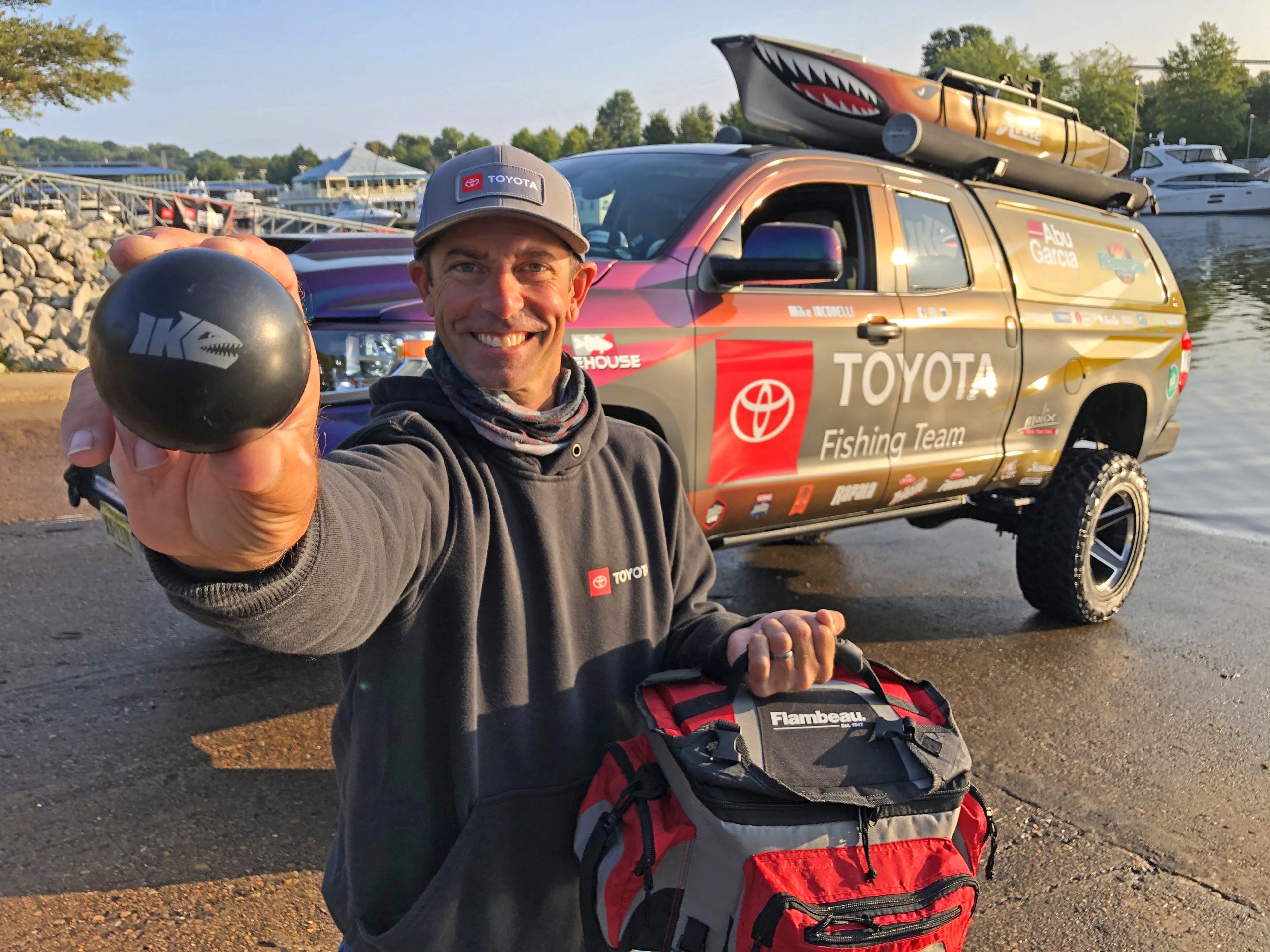 Iaconelli is never without a tackle bag – Anglers Channel