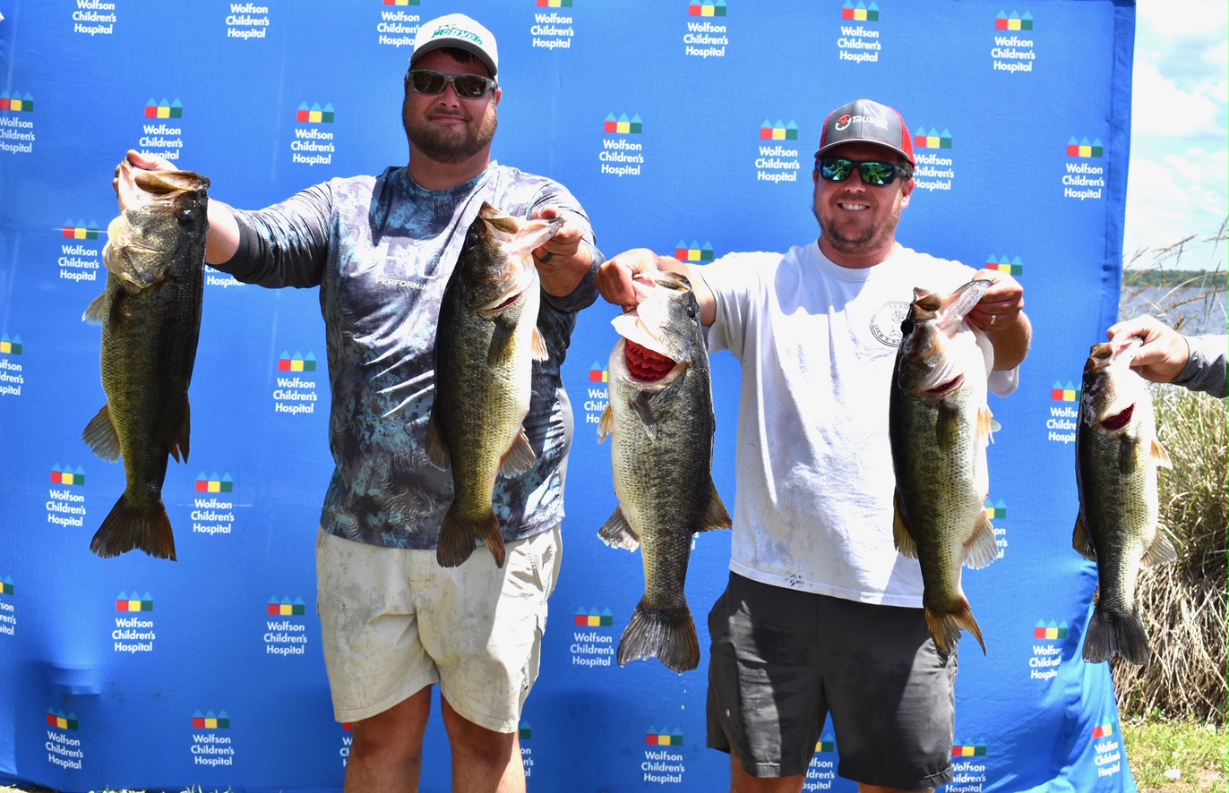 Scaife, Waters Win Wolfson Tourney with over 30 pounds of St Johns