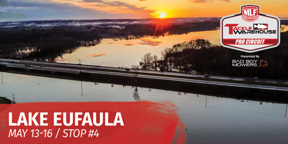 Lake Eufaula Set to Host MLF Tackle Warehouse Pro Circuit Grundéns