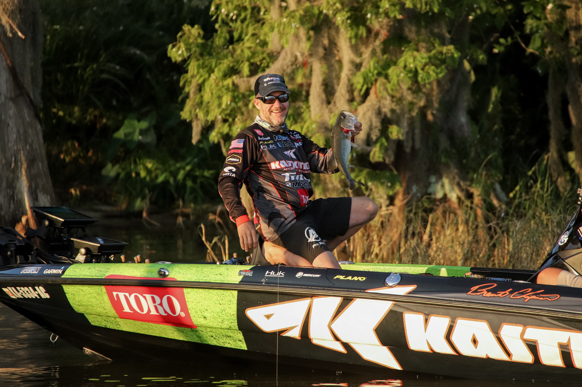 Brent Chapman Tops Knockout Round at Major League Fishing Bass Pro Tour –  Favorite Fishing Stage Three Presented by Bass Cat Boats at Harris Chain –  Anglers Channel