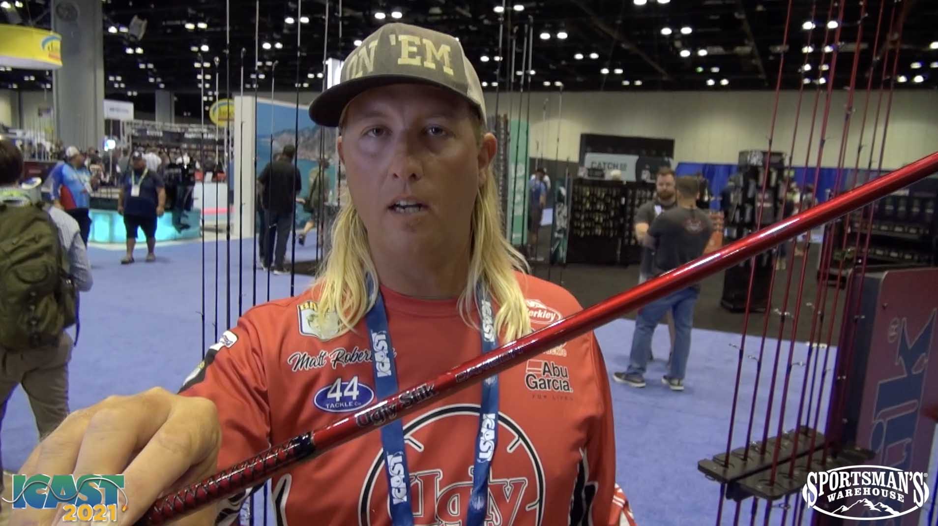 Ugly Stick Carbon Rods with Matt Robertson – ICAST 2021 – Anglers