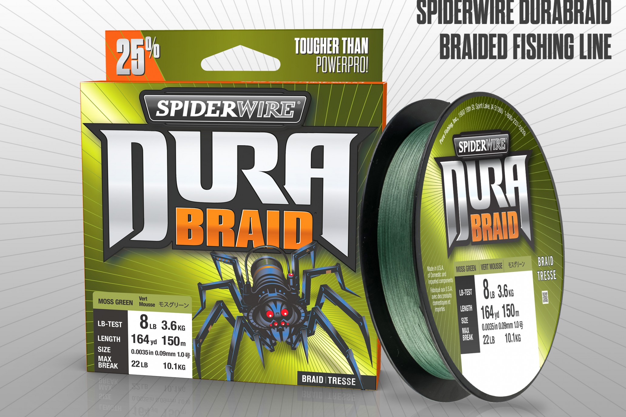 Spiderwire Dura Braid - Braided lines - FISHING-MART