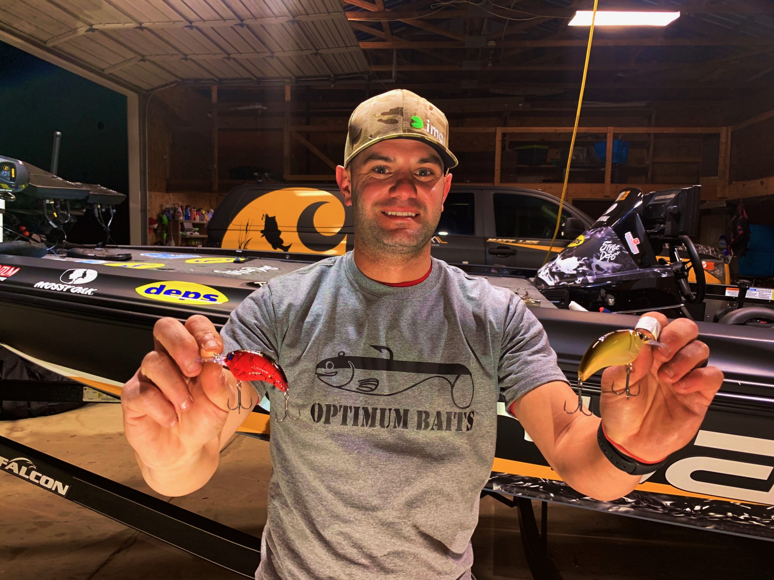 Major League Fishing Pro Matt Lee Partners with Deps Japan, Optimum Baits,  and ima Lures – Anglers Channel