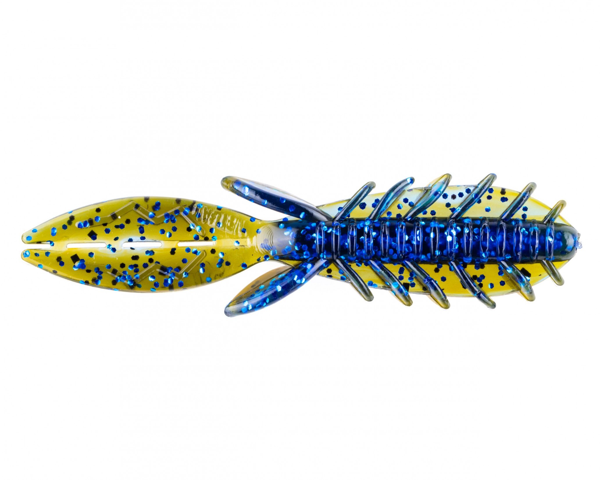 “Hot Craw” 10 Hand Poured 6 inch Spade Tail Plastic Worm 