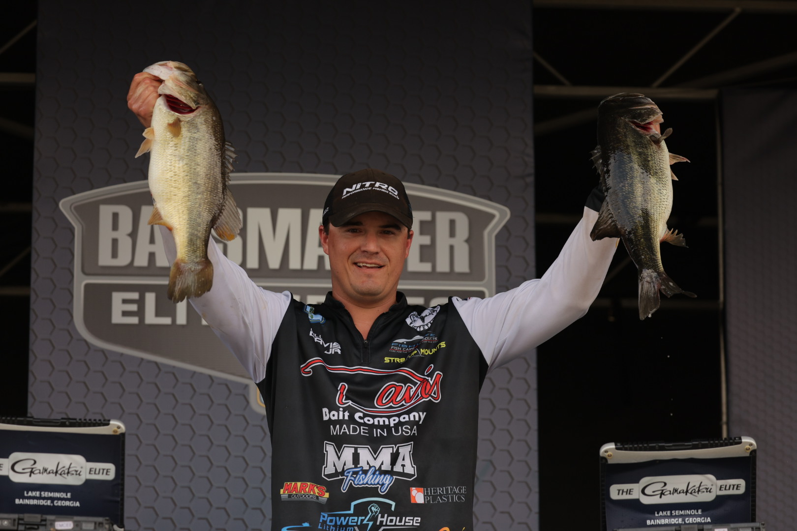 Rookie Will Davis Jr. adapts to take lead at Bassmaster Elite on Lake  Seminole – Anglers Channel