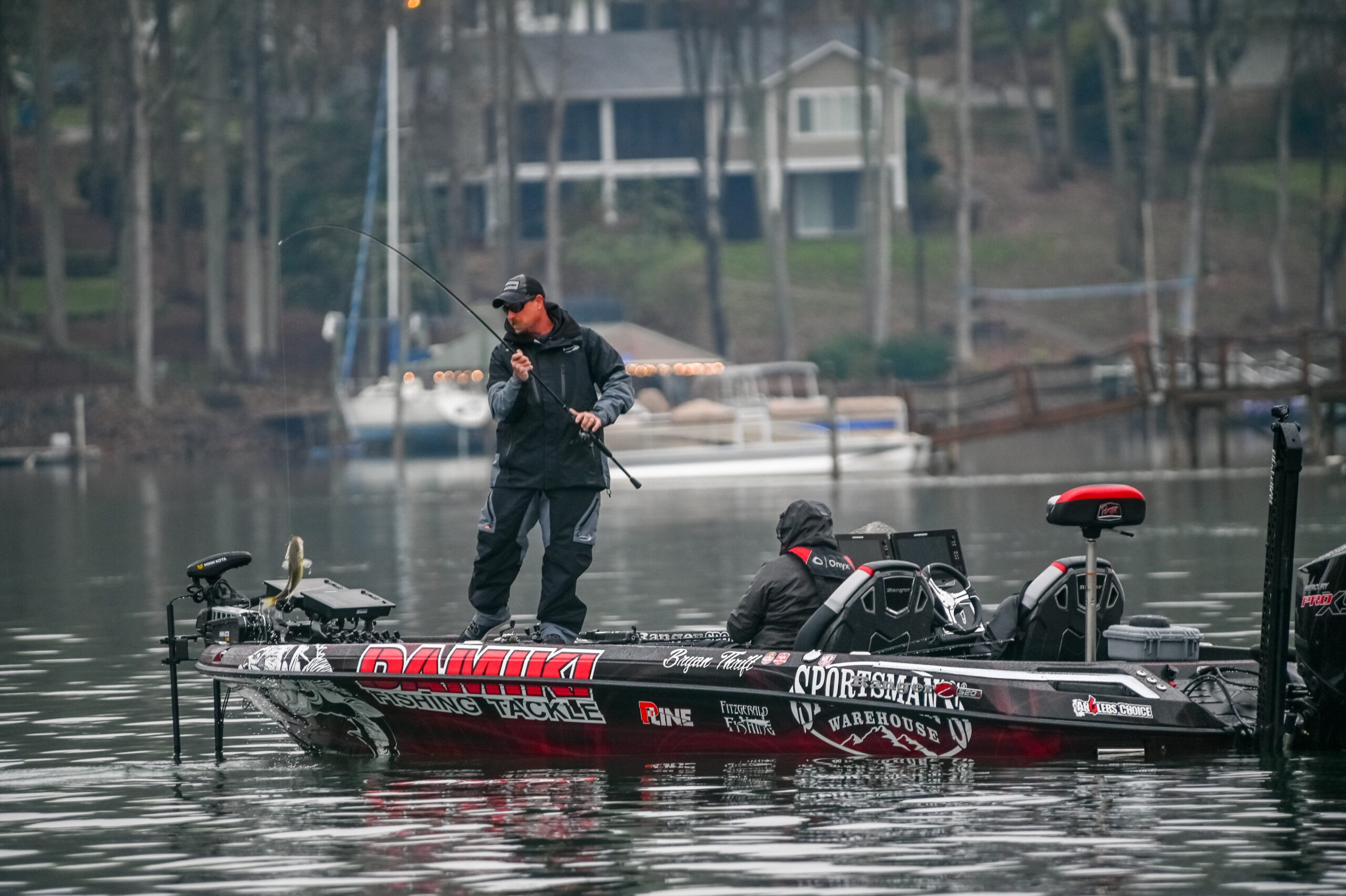 Bryan Thrift Leads Knockout Round at Major League Fishing's