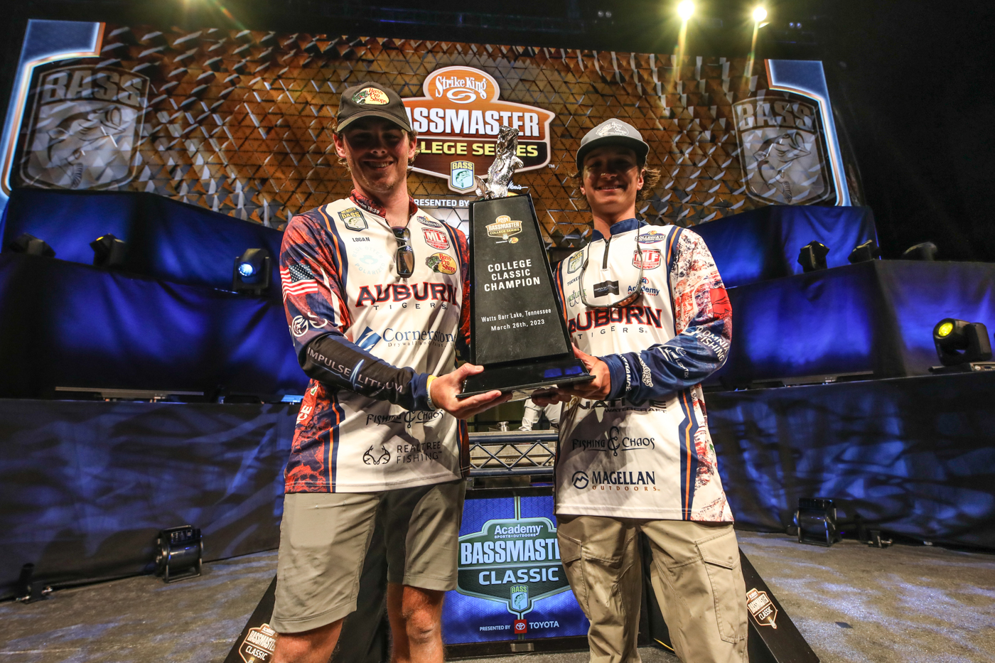 Powerhouse Auburn duo secures College Series legacy on Bassmaster Classic  stage in Knoxville – Anglers Channel