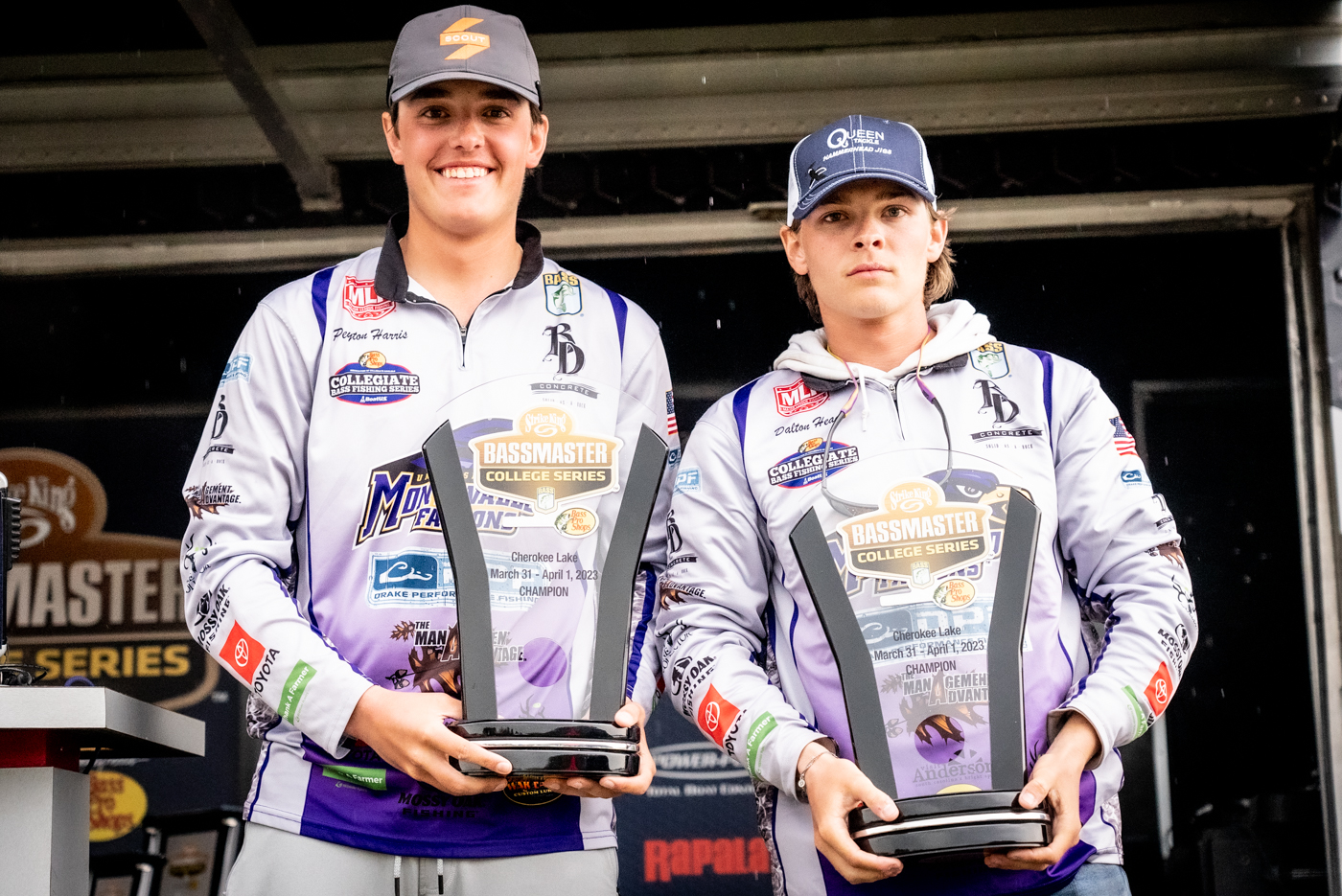 Montevallo's Harris and Head claim narrow win in Bassmaster College Series  event on Cherokee Lake – Anglers Channel