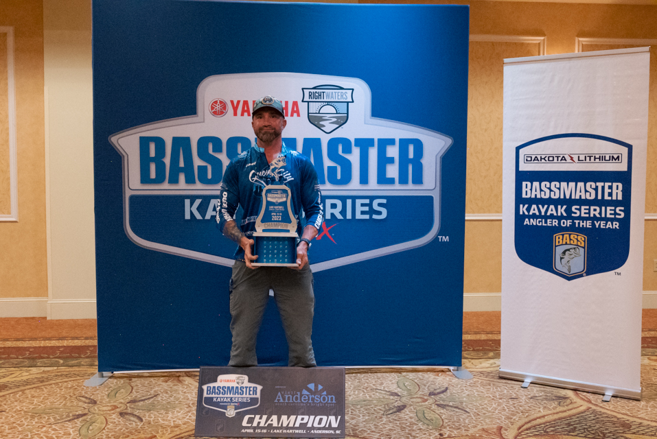 Consistency leads Brannan to victory in Bassmaster Kayak Series event