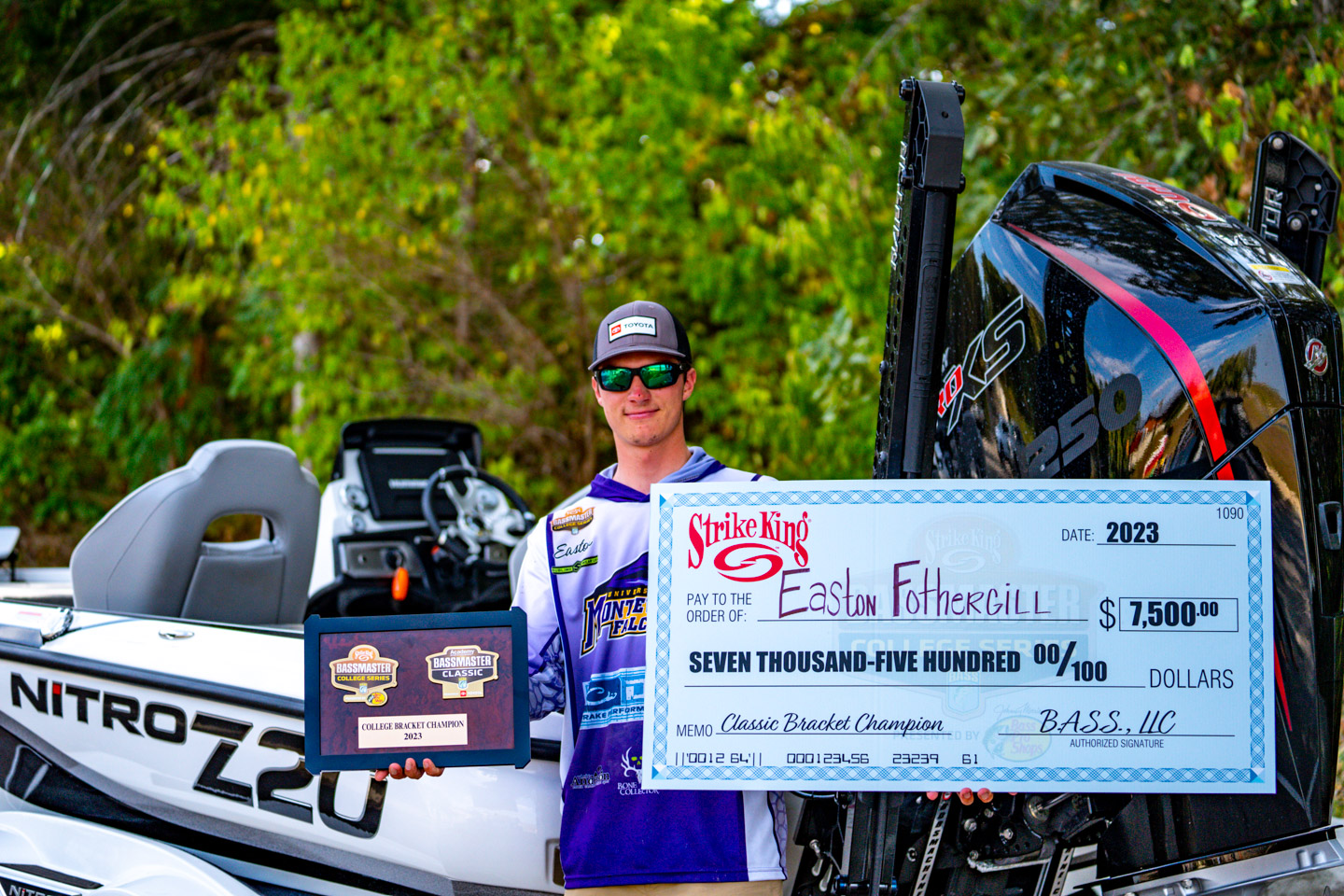 Fothergill outlasts Smith to win Bassmaster College Classic Bracket –  Anglers Channel