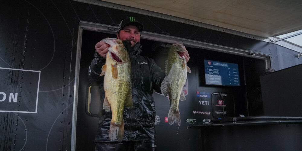 Louisiana's Tyler Stewart Leads Day 1 at Tackle Warehouse Invitational Stop  2 Presented by Suzuki at West Point Lake – Anglers Channel
