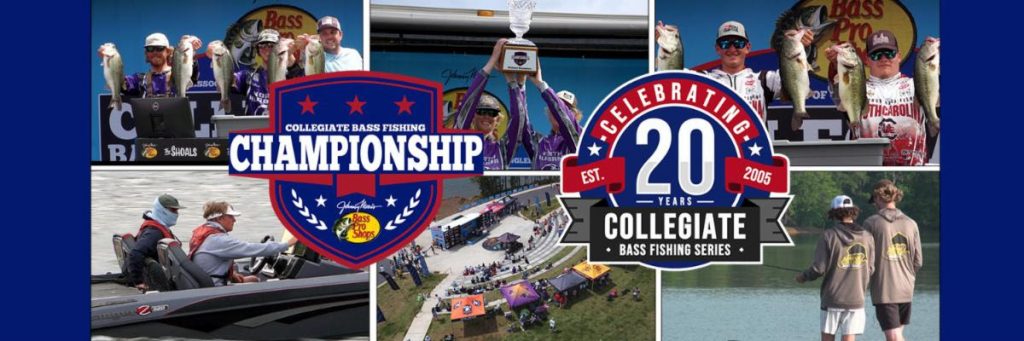 Register for the Historic 20th Collegiate Bass Fishing Championship